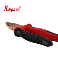 Pince combinée anti-étincelles X-SPARK en alliage de cuivre au béryllium, outils de sécurité pour les industries des gaz explosifs, du pétrole et des produits chimiques