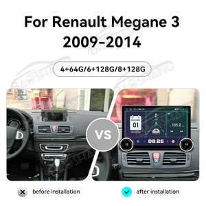 Système de navigation GPS pour <span class=keywords><strong>voiture</strong></span> avec écran partagé DSP pour Renault <span class=keywords><strong>Megane</strong></span> 3 2009-2014, autoradio multimédia, TV, Mirror Link - Product Image 3