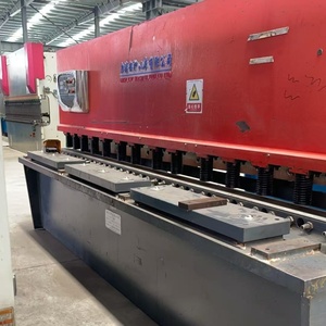16x2500 Heavy Duty Guillotine Shear <b>Machine</b> Hydraulic <b>CNC</b> Metal Shearing Equipment For Thick Steel Plate <b>Cutting</b> Made In China - Product Image 3