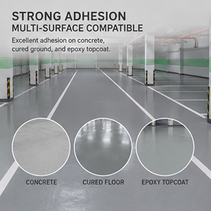 Peinture de marquage liquide polyuréthane aqueuse Xiutuo XT-601 pour sols, application au pistolet et au pinceau - Product Image 1