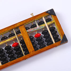 ลูกคิด 205-17 แถว 5 เม็ด ลูกคิดไม้แท้ สำหรับนักเรียนบัญชี ล้างค่าได้ด้วยคลิกเดียว ลูกคิด<span class=keywords><strong>คณิตศาสตร์</strong></span> - Product Image 3