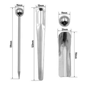 Juego de 5 Herramientas para Reparación de Juntas de Azulejos, Raspador de Ángulos y Esquinas, Limpiador de Huecos de Pared, Bola de Acero Presionada - Product Image 5