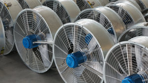 Ventilateur axial électrique en aluminium à haute efficacité énergétique OEM/ODM, souffleur d'air portable pour l'aération et la ventilation des silos à céréales et des entrepôts - Product Image 6
