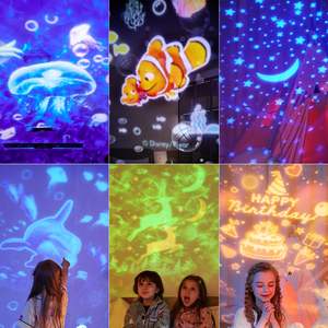 Vente en gros de lampes vagues pour chambre d'enfants, haut-parleur portable, étoiles, ciel étoilé, projecteur de veilleuse axy à led - Product Image 3