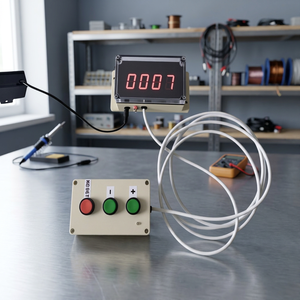 ATCOUNT-4C 4-DIGIT LED <b>Plastic</b> Product Counter with Battery/USB Power and 2-Year Data Cache From ATPRO Vietnam - Product Image 2