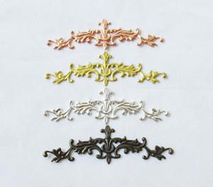 Lianas Laiton Plante Filigrane Trouver 52x16mm Laiton Estampage - Product Image 2