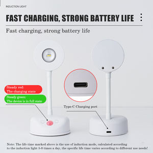 ハウライティング屋内充電式1200maリモコンモーションセンサースポットライトLEDランプナイトライト - Product Image 5