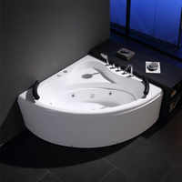 Desagüe de Bañera Independiente de Acrílico de Alta Calidad CE, Ecológico, Fácil de Limpiar, Diseño Moderno para Uso en Hoteles, Baño Interior con Masaje