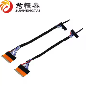 JHT all'ingrosso OEM Custom cavo schermo LCD IPEX Display LVDS cavo per LED & LCD TVs di alta qualità a basso prezzo - Product Image 4