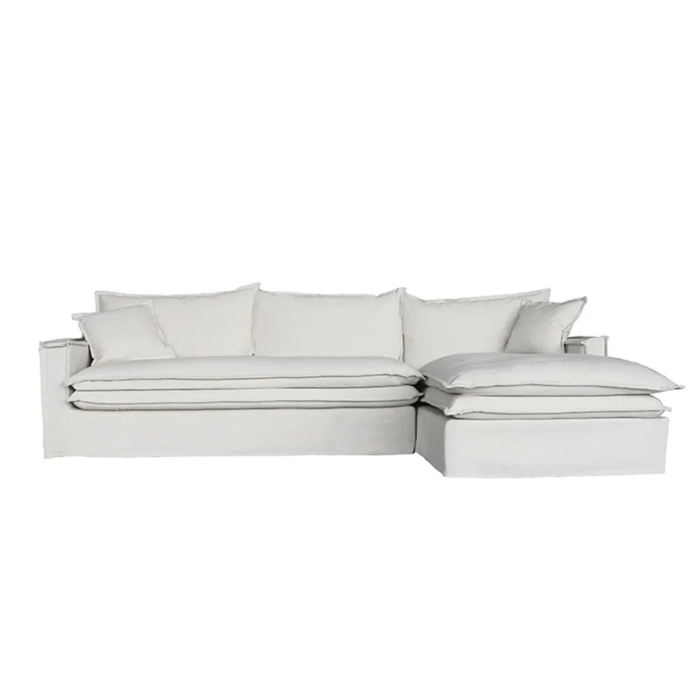 Juego de Sala modular de tela de lujo cama baratos sofás modernos