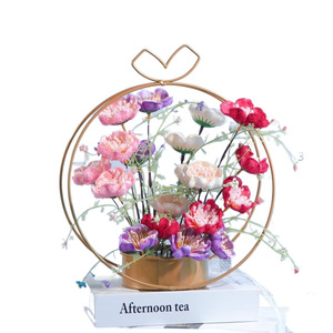 Arrangement de fleurs artificielles Kch, tournesols en soie, décorations pour mariage et maison - Product Image 5