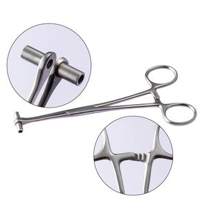 Pince à piercing en acier inoxydable Outil de piercing corporel Langue Nez Oreille <span class=keywords><strong>L</strong></span>èvre Outils professionnels - Product Image 6