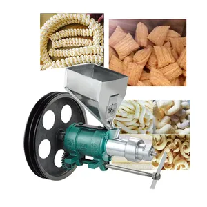 heavy duty rice snack food making machine for Solid moon bend