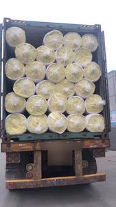 ม้วนแก้วขนสัตว์เปลือย24กก./ม. สำหรับห้องใต้หลังคาและโพรง<span class=keywords><strong>ผนัง</strong></span>วัสดุทนไฟอะคูสติกความร้อนได้รับการรับรอง A1 - Product Image 5