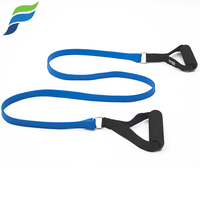 Bandes de résistance YETFUL avec poignées, en latex/TPE haute élasticité, multicolores, tubes d'exercice de yoga, entraînement portable à domicile