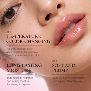 KORMESIC Private Label OEM Organic Korean Fruit Color-Changing <b>Lip</b> Balm Shimmering <b>Lip</b> Oil Soft Plump Moisturizing Fruit <b>Lip</b> Set - Product Image 3