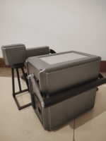 Machine de marquage laser à fibre industrielle portable, alimentée par prise électrique, avec options de batterie au lithium, graveur laser pour métal