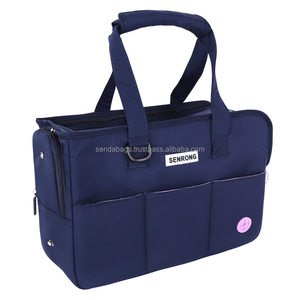 Stylish Luxury Nylon Puppy <b>Carrying</b> Handbag Soft-Sided Breathable with Zipper Closure for Outdoor Pet Travel Dog <b>Cat</b> Carrier <b>Bag</b> - Product Image 5