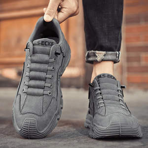 Zapatos Casuales de Mujer Senke, con Punta Redonda, Cordones, Tacón Bajo, Suela de Goma, Cómodos para Todas las Temporadas, Estilo Sólido - Product Image 6