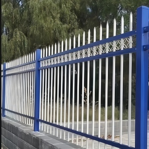 แผงรั้วเหล็กชุบสังกะสีสูง5ฟุตแบบทันสมัยประกอบได้ง่ายอุปสรรคความปลอดภัยสูงสำหรับ3D ที่อยู่อาศัยเชิงพาณิชย์ - Product Image 5