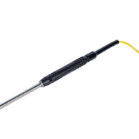 Termopar para Detección de Temperatura de Gas, Líquido, Alimentos Derretidos y Congelados, Sonda de Acero Inoxidable, Sensor de Temperatura Portátil y Duradero