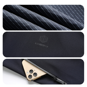 <strong>Men's</strong> Stylish High Quality <strong>Smart</strong> Casual <strong>Jacket</strong> Zipper Closure Eco-Friendly Knitted All-Season Luxury Custom Workwear <strong>Jacket</strong> - Product Image 4