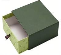 Boîte cadeau de luxe en carton coulissant avec logo personnalisé pour bijoux (collier, bague, boucles d'oreilles, bracelet) – Emballage sur mesure