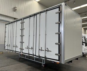 New Hot Shunsheng Brand 20 Ft Custom Size Stainless Steel OEM Dry <strong>Truck</strong> <strong>Body</strong> <strong>Systems</strong> Replacement for Pickup Van Box Food Cargo - Product Image 4