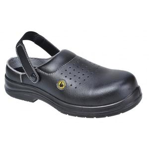 PORTWEST - FC03BKR48 Compositelite ESD SB AE sabot de sécurité perforé noir-EAN 5036108200238 CLOGS - Product Image 1