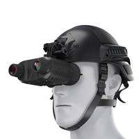 Offre Spéciale NV8160 Lunettes de Vision Nocturne NVG avec Écran TFT LCD 2,7 Pouces, 36MP 4K, Infrarouge Numérique pour la Chasse, Montées sur Casque
