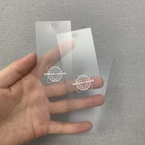 2025 nóng bán quần áo treo tùy chỉnh tái chế quần áo quần áo giá <span class=keywords><strong>tag</strong></span> - Product Image 1