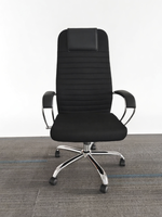 Chaise de direction à dossier haut avec tissu et chaise d'ordinateur de bureau en maille Design traditionnel pour un usage domestique