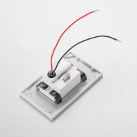 ETL 4 "3.5W 12/24/120V CCT sélectionnable étanche emplacement humide LED STEP LIGHT pour escalier