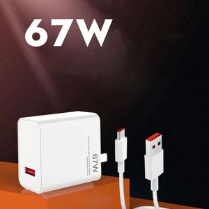 Super <b>Fast</b> Charger Head 67w Flash <b>Charging</b> Charger for Mi Android Mobile Phone - Product Image 1