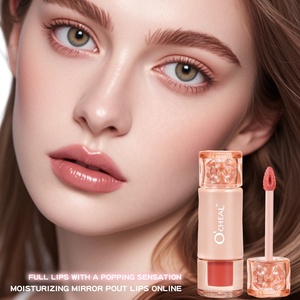 O'CHEAL Cute <b>Lip</b> Gloss Waterproof Long-lasting Moisturizing Smooth Volumizing Plumping Herbal CE Certified Mirror Liquid - Product Image 4