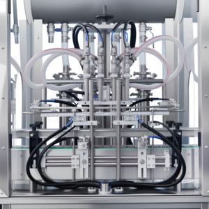 Machine de remplissage automatique de bouteilles de parfum et de boissons, machine de remplissage à 4 buses, machine de remplissage de bouteilles de spray liquide - Product Image 4