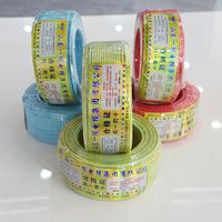 Kabel Listrik Fleksibel Multi Inti Tembaga BVR 450 750V dengan Isolasi XLPE untuk Instalasi Bawah Tanah
