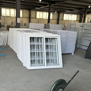 Fenêtres coulissantes en PVC à double vitrage de conception américaine moderne avec verre Low-E, insonorisées, certifiées Energy Star, moustiquaire intégrée - Product Image 1