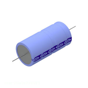 ตัวเก็บประจุแบบ Through Hole ยี่ห้อ Manufacturer Channel รุ่น CAP ALUM 22UF 450V AXIAL TH ความจุ 22 ยูเอฟ รหัส MAL204217229E3 - Product Image 1