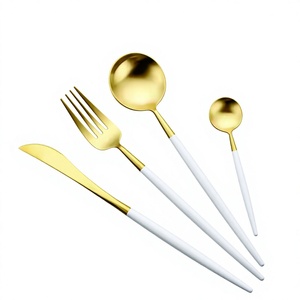 Spatule LITTLE DIANA 8 Pcs Set Outils De Cuisine Set D'ustensiles De Cuisine Ustensiles De Cuisine Outil Cuillère De Cuisson En Acier Inoxydable Or Noir Couleur - Product Image 1