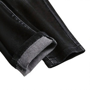 New Fashion Mens Denim Jeans Retro Style Wide <b>Leg</b> Washed Denim Pants Premium Quality Casual - Product Image 3