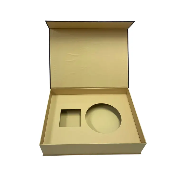 고품질 2024 단단한 종이 상자 거품 광택 라미네이션 선물 및 포장 사각형 모양 사용자 정의 색상 베트남 제조 업체