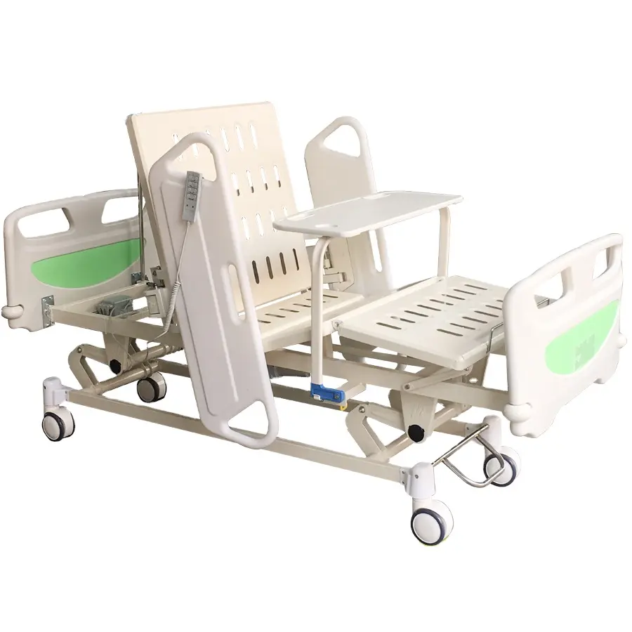 YC-3628K(III) letto ospedaliero medico regolabile in altezza elettrico remoto in ABS