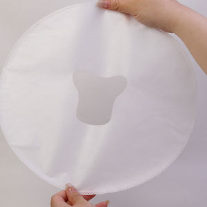 플러시 U자형 맞춤 베개 케이스-목 지지대, 여행, 사무실 및 가정용 부직포 폴리프로필렌 통기성 커버 - Product Image 6