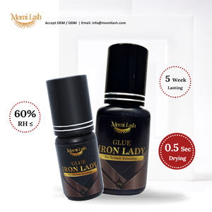 Lady Custom Liquid Lash Glue 3G 5G 10g Etiqueta privada Adhesivo de extensión de pestañas negro fuerte de larga duración - Product Image 4