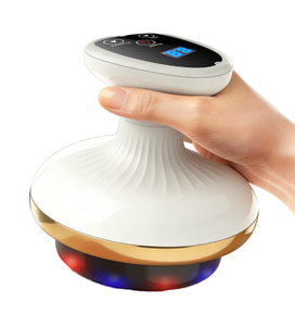 Smart Body Scrap Cupping Therapy Massager Device Handheld Electric Cupping Cups Body Massager with Rechargeable Battery