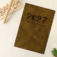 Carnet personnalisé à reliure cousue en cuir, couverture rigide A5, cadeau promotionnel pour entreprise et bureau