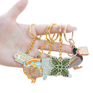 <span class=keywords><strong>Portachiavi</strong></span> in Metallo Personalizzati di Alta Qualità, Design con Smalto Morbido e Anelli, <span class=keywords><strong>Portachiavi</strong></span> Speciali per Regali - Product Image 6