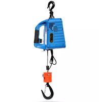 Type européen mini moteur à piles câble de levage tirant machine de levage boucle palan de traction pour plate-forme suspendue