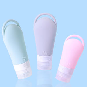 Bouteilles en silicone Swim Gear (3 tailles)-Récipients de shampooing et de lavage corporel imperméables pour les voyages en <span class=keywords><strong>piscine</strong></span>/plage - Product Image 3